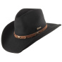 Black Western Bandit Hat - Scippis