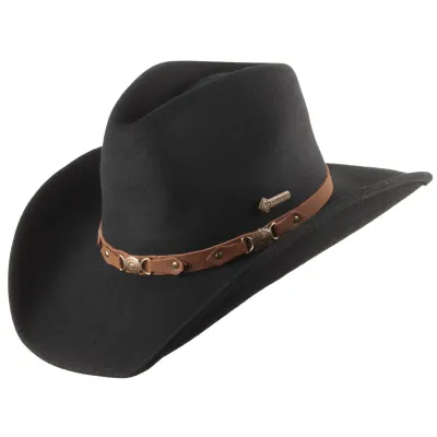 Chapeau Bandit Western Noir - Scippis