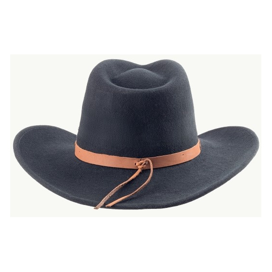 Black Western Bandit Hat - Scippis