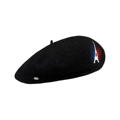 Paris Beret - Eiffel Tower Wool Beret Laulhere Reference: 21208| Traclet Hat Shop