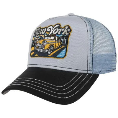 Casquette Baseball Trucker New York - Stetson Reference : 21224 | Chapellerie Traclet