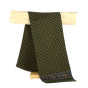 Men's olive green and yellow Scarf - City Sport