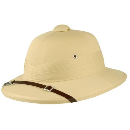 Khaki Indian Colonial Helmet - Traclet