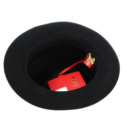 ARUNDEL Black wool felt hat - Christys'London