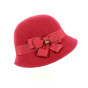 Wool Felt Maithe Cloche Hat - Traclet