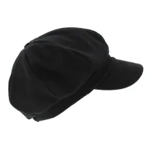 Casquette Gavroche laine - noir - Traclet Reference : 6101 | Chapellerie Traclet