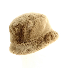 CAMEL fur bucket hat - Traclet Hat Shop