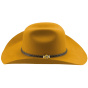 copy of Wagoneer Black Wool Felt Hat - bullhide