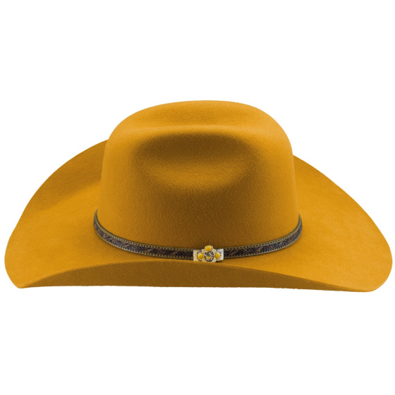 Chapeau Life With You  Feutre Laine Jaune - Bullhide