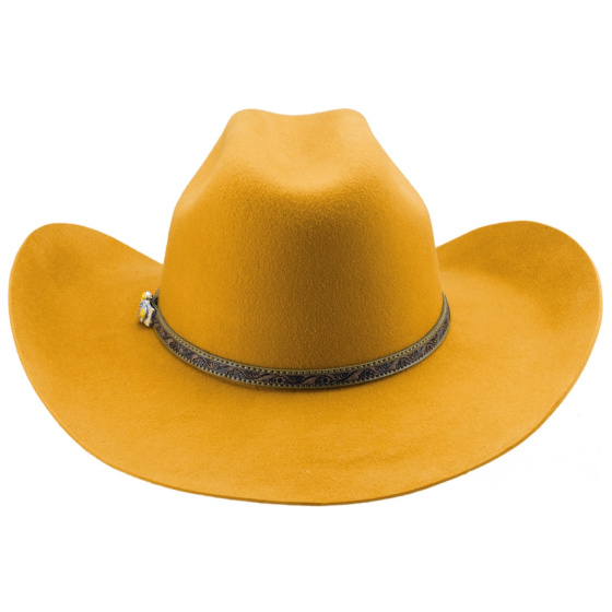 Life With You Yellow Wool Felt Hat - Bullhide