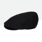 Hooligan Flannel Black Flat Cap - Brixton