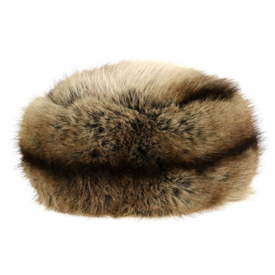 Toque Courchevel Fausse Fourrure Beige - Traclet Toque Courchevel Fausse Fourrure Beige - Traclet