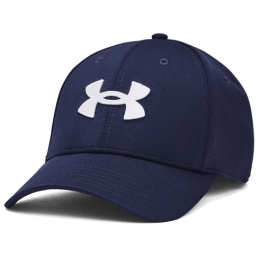 Blue Under Armour Cap With White Logo