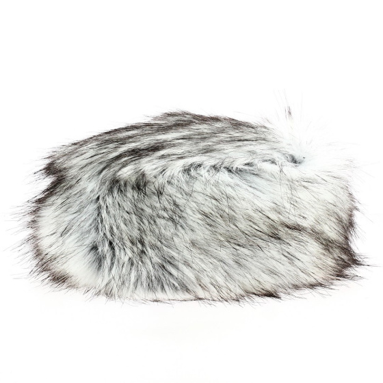 Toque Courchevel grise-marron