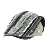 Casquette plate raye - Traclet  Reference : 21376 | Chapellerie Traclet