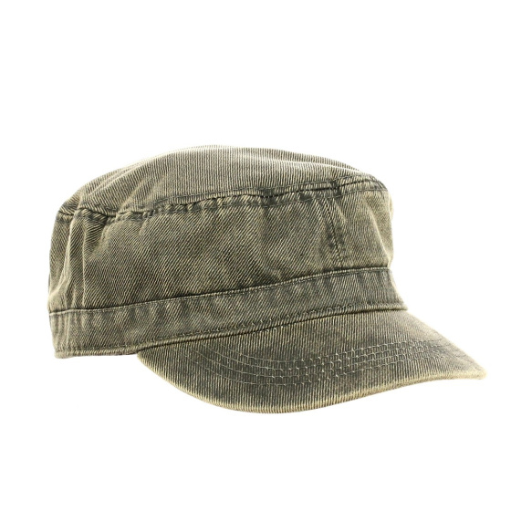 ZACK Army Cotton Cap Brown - Traclet