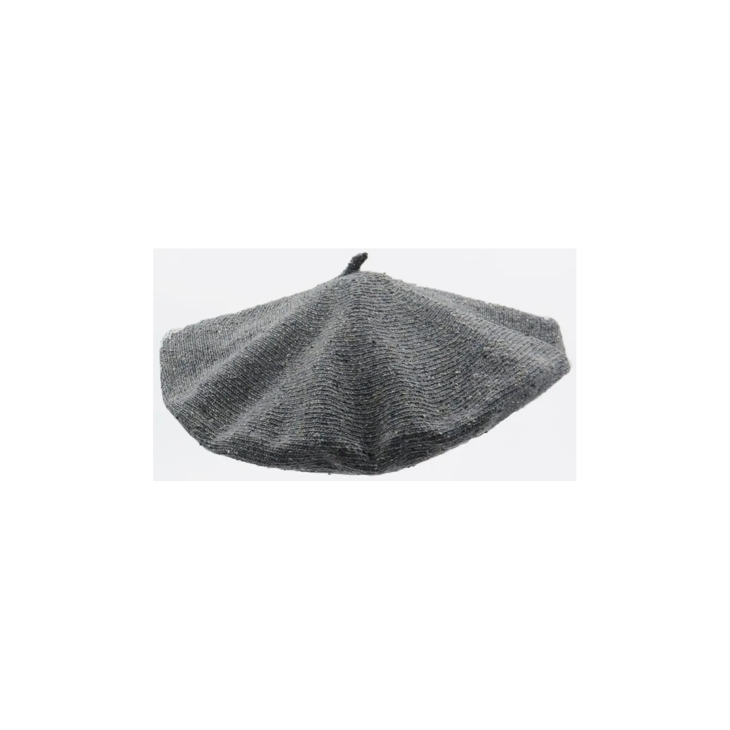 Béret Été Gris Coton Soie & Lin - Le Béret Français