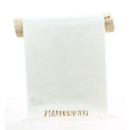 IVORY Wool Scarf - Traclet