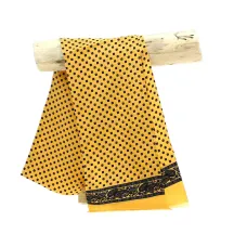 Foulard Homme Jaune Soie - Traclet