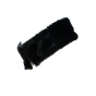 Black Fur Headband - Traclet