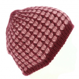Bonnet Abeille Bicolore Angora - Chapellerie Traclet