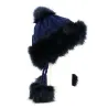 Bonnet Marine à Pompon Noir - Starling Reference : 21426 | Chapellerie Traclet