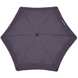Mini X-TRA Solid Automatic Umbrella Grey Dark Edging - Isotoner