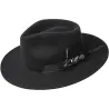 Chapeau Fedora Barksdale feutre laine noir - Bailey . Ref 21449