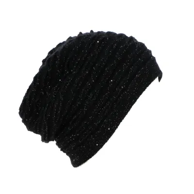 Women's Colosseo black beanie - Vizio - ref 21444