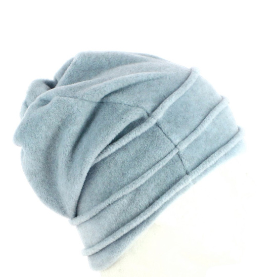 Long fleece beanie made in France