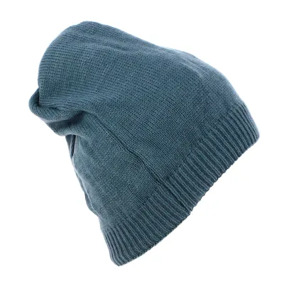 Bonnet long tombant Freeboard Bleu Pétrole
