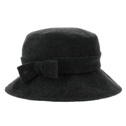Yana polar fleece hat in anthracite - Traclet