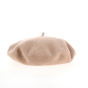 Classic Peach Color Wool Beret - Traclet