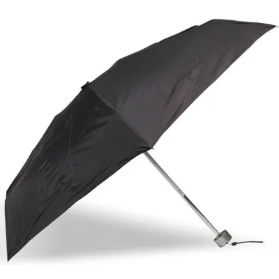 5-Section X-TRA Strong Black Umbrella with Manual Opening