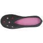 Heather Grey Ballet Flat with Leather Sole - Isotoner