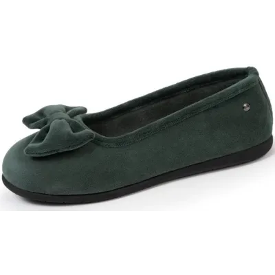 Women's Ballet Flats with EVERYWEAR™ Sole Sage - Isotoner - Traclet Boutique Reference: 21425| Traclet Hat Shop