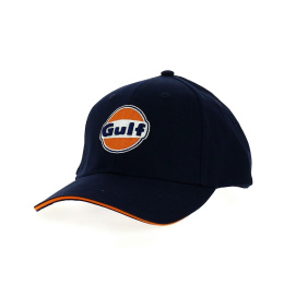 Gulf Blue & Orange Cotton Cap - Traclet