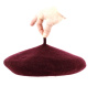 copy of Wool beret Chiné Taupe - Traclet