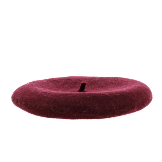 copy of Wool beret Chiné Taupe - Traclet