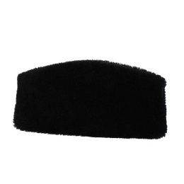 Karakul - Black Faux Fur Astrakhan Toque