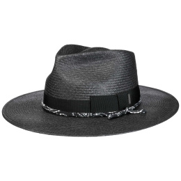 Stetson Tokeen Toyo Black Traveler Hat UPF 40+