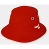 Bob-Chapeau T1 Bucket Rouge  UPF 50+ - Tilley  référence 21543 chapellerie traclet