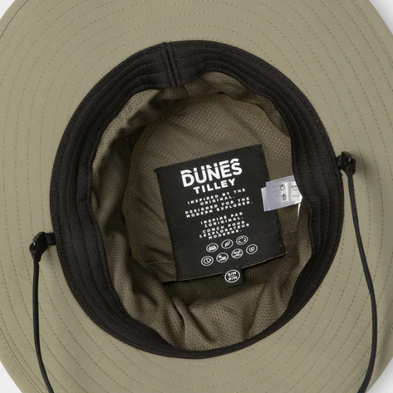 Dunes Drifter Traveller Nylon Olive Pebble UPF50+ Hat - Tilley