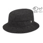 Grey Glasgow Tweed Bucket Hat - Flechet Traclet