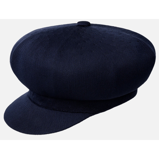 Tropic Spitfire Navy Newsboy Cap - Kangol