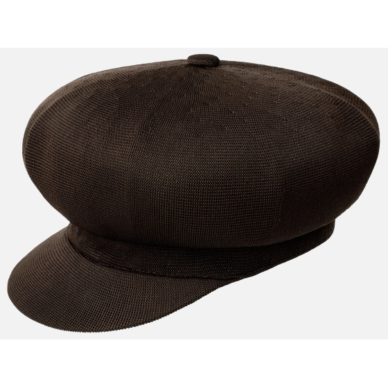 Tropic Spitfire Brown Newsboy Cap - Kangol