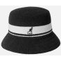 Navy Blue Bermuda Stripe Bucket Hat - Kangol