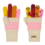 Children's Gloves With Pink Puppet Faces - Barts