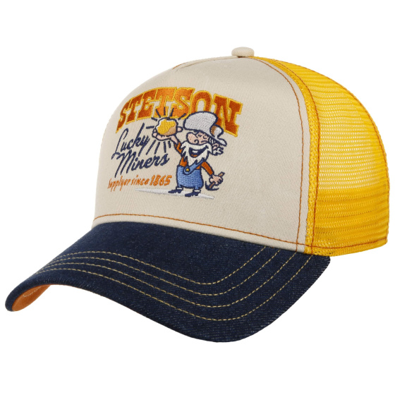 Casquette Trucker Lucky Miners Coton - Stetson