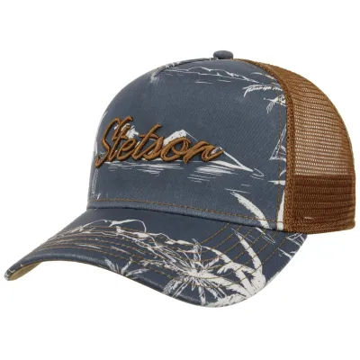 Casquette Baseball Minimal Aloha Print - Stetson